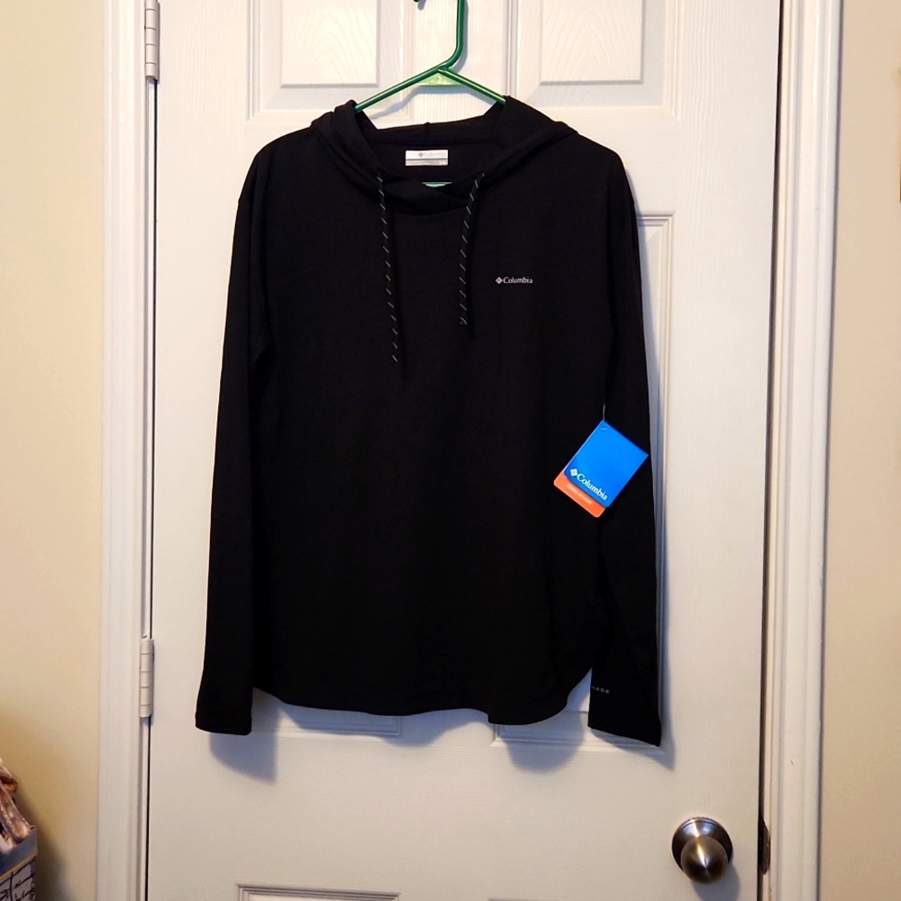 Columbia Hooded shirt Size L NWT